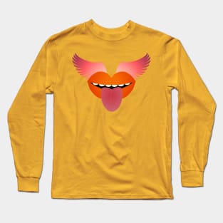 Orange You Glad to Kiss Me? Long Sleeve T-Shirt